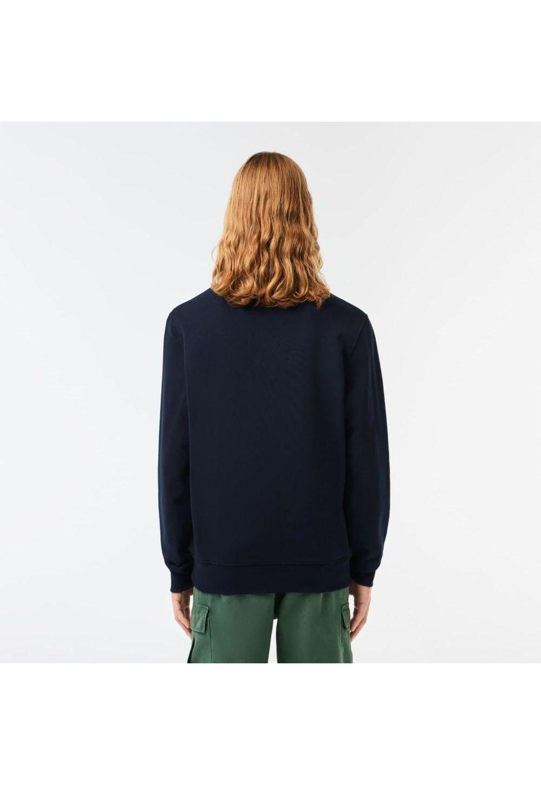 Polerón Lacoste SH1281 Hombre Azul-2