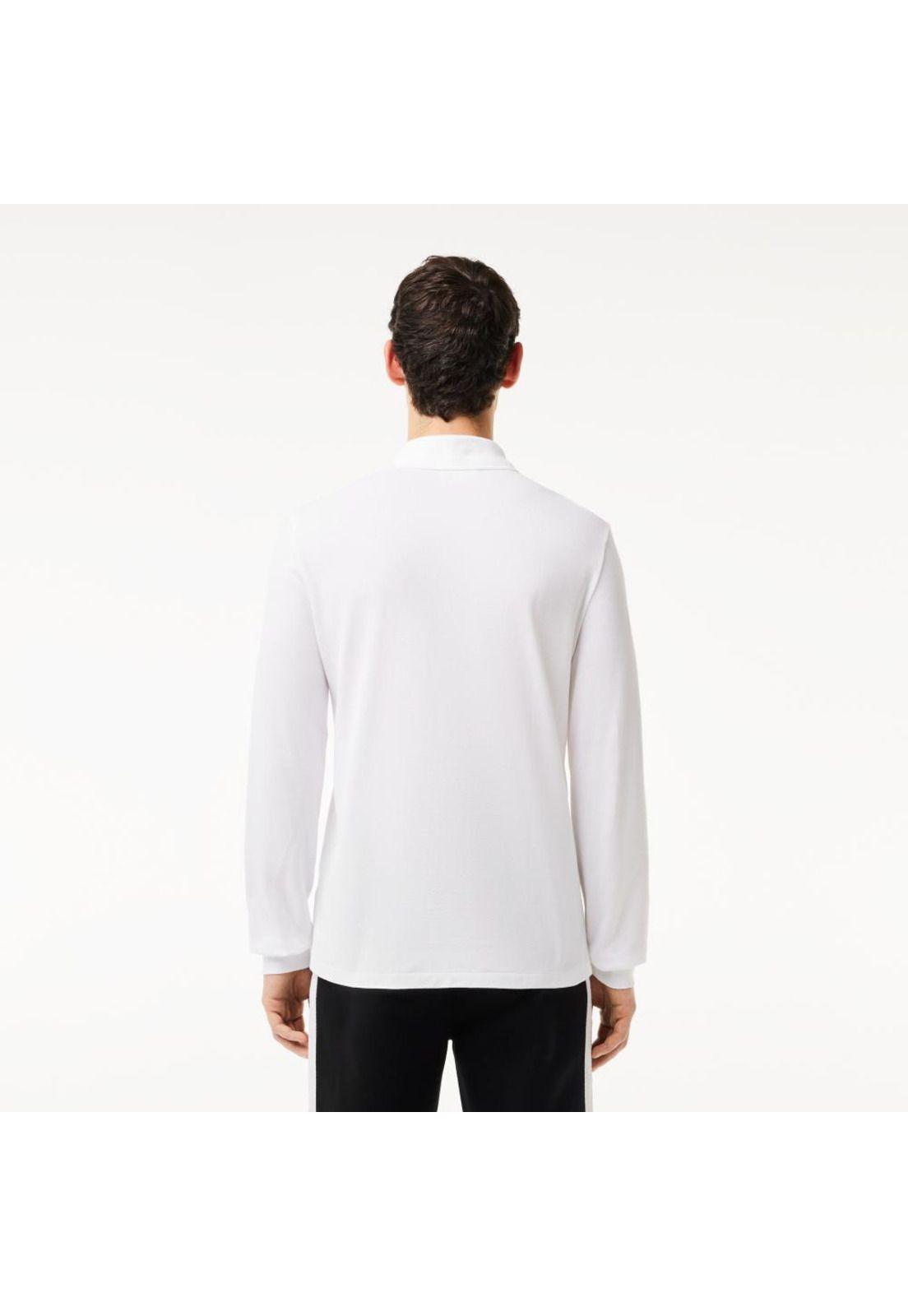 Polera Polo Lacoste L1312 Hombre Blanco-2