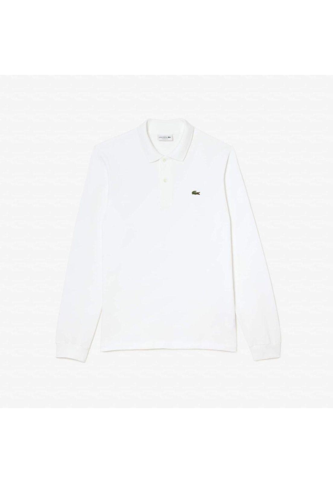 Polera Polo Lacoste L1312 Hombre Blanco-3