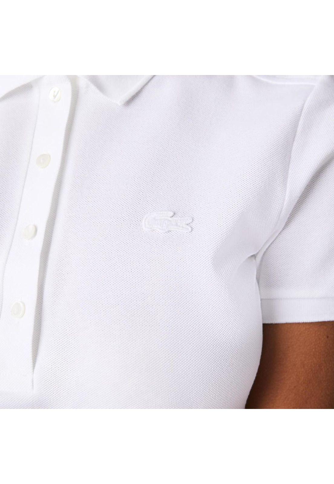 Vestido Lacoste EF5473 Mujer Blanco-3