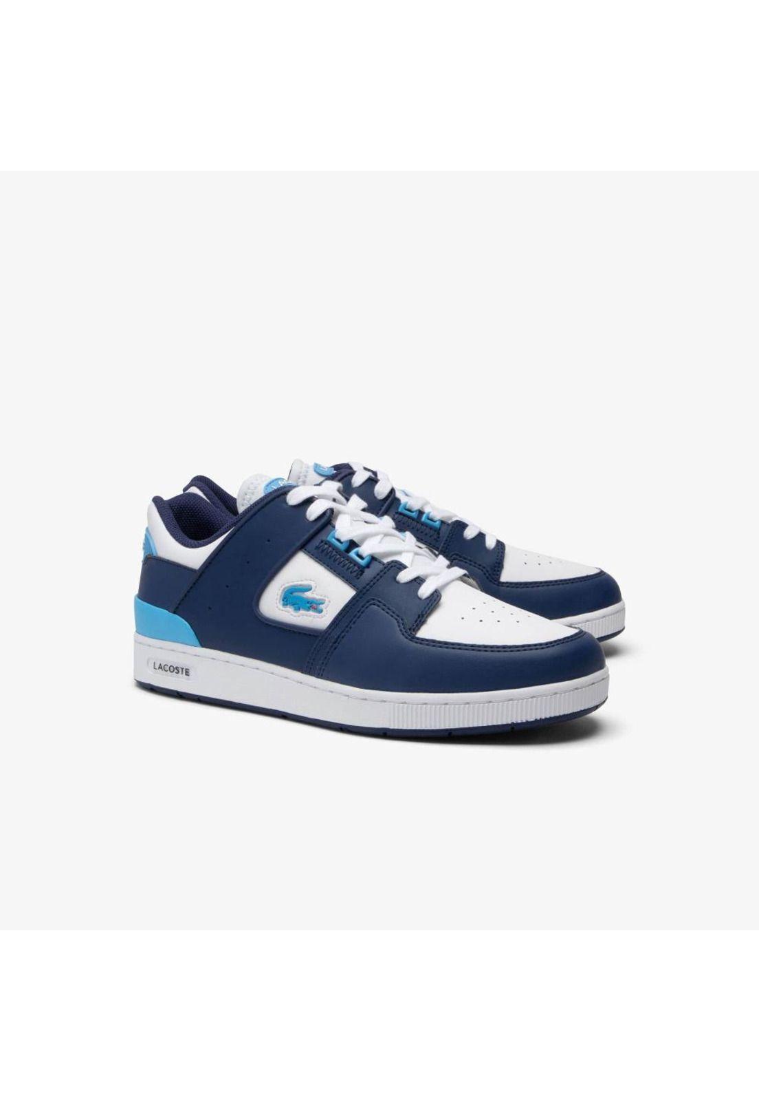 Zapatilla Urbana Lacoste Court cage   Hombre Azul-1