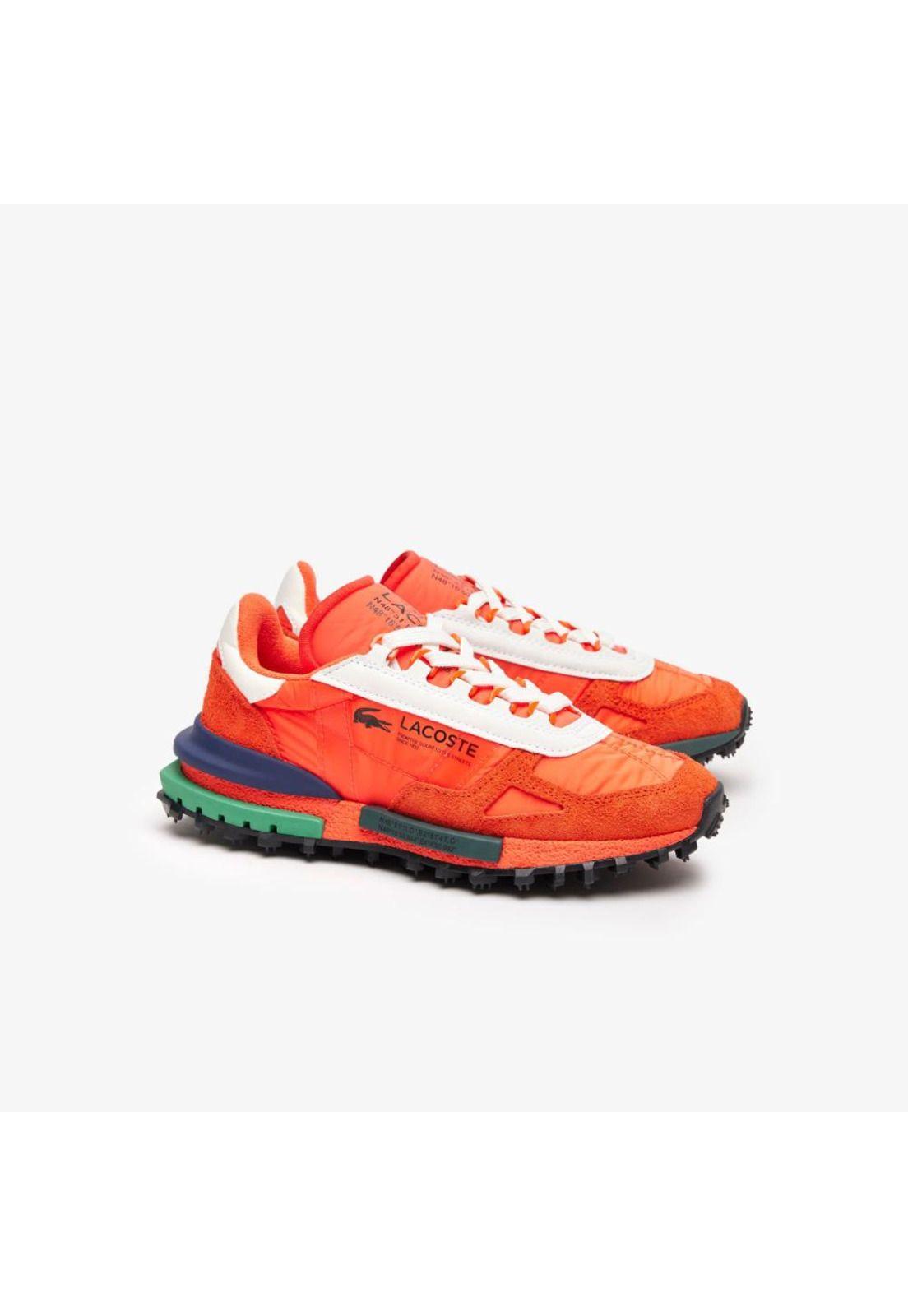 Zapatilla Lacoste Elite Active Mujer Naranja-1