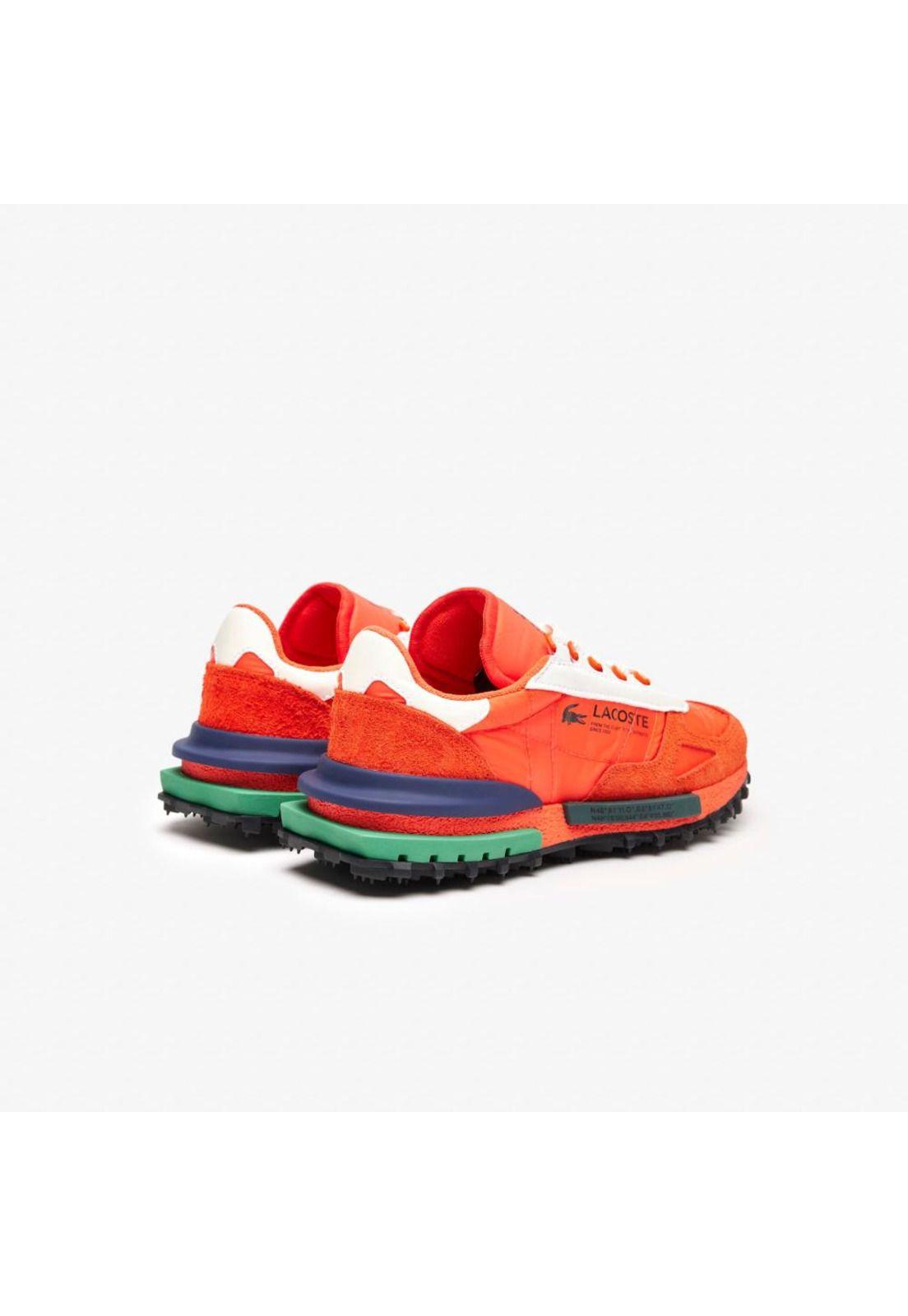 Zapatilla Lacoste Elite Active Mujer Naranja-2