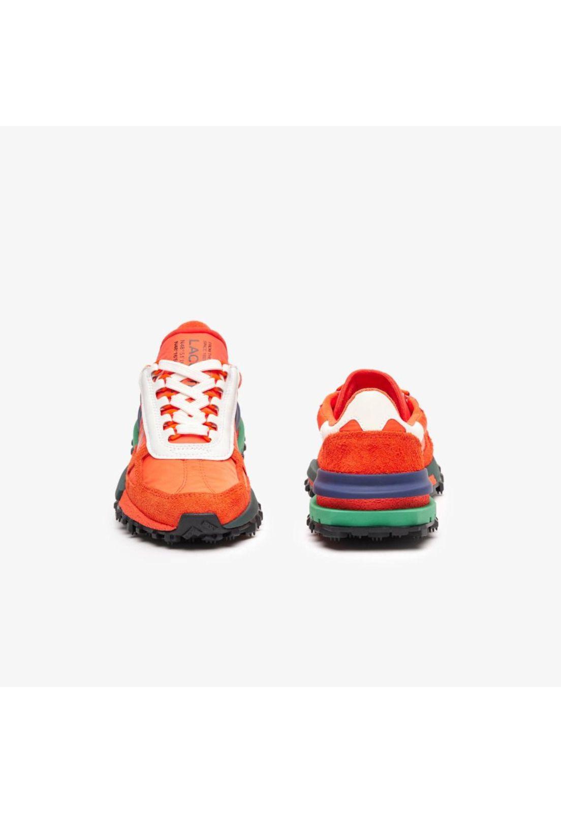 Zapatilla Lacoste Elite Active Mujer Naranja-4