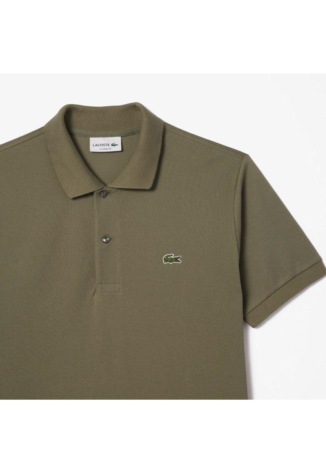Polera Polo Lacoste Hombre Verde-5