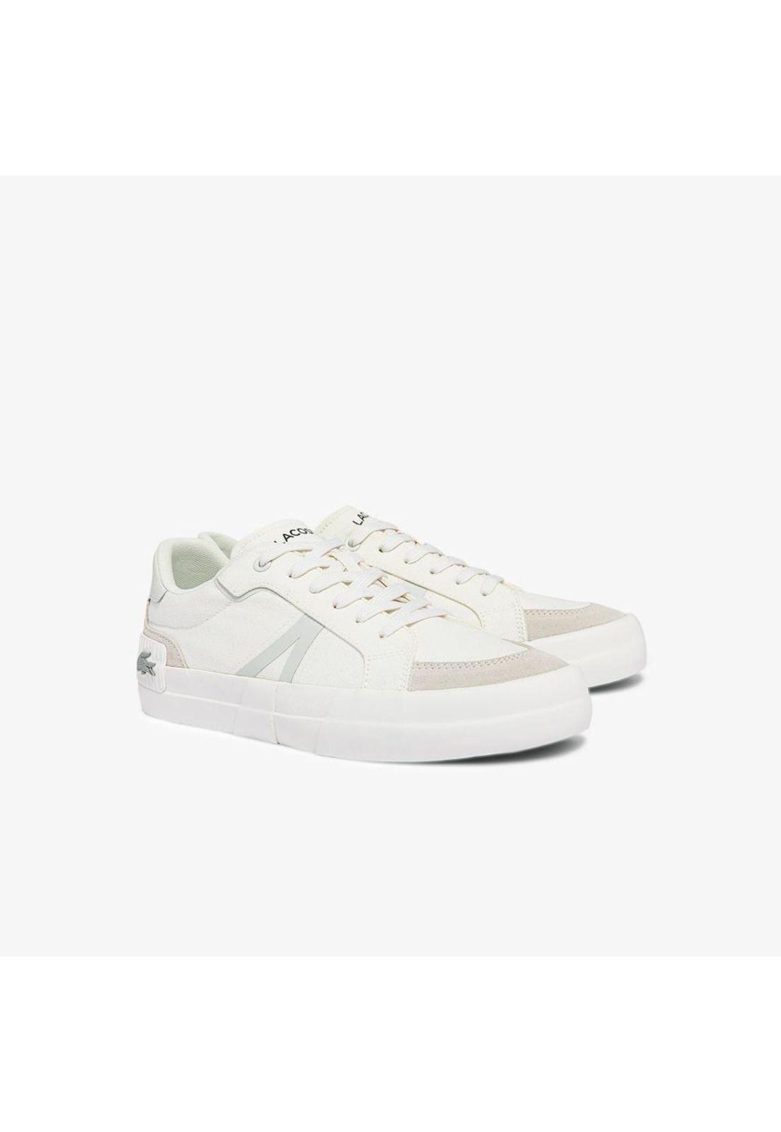 Zapatilla Lacoste L004 Hombre Blanco-1