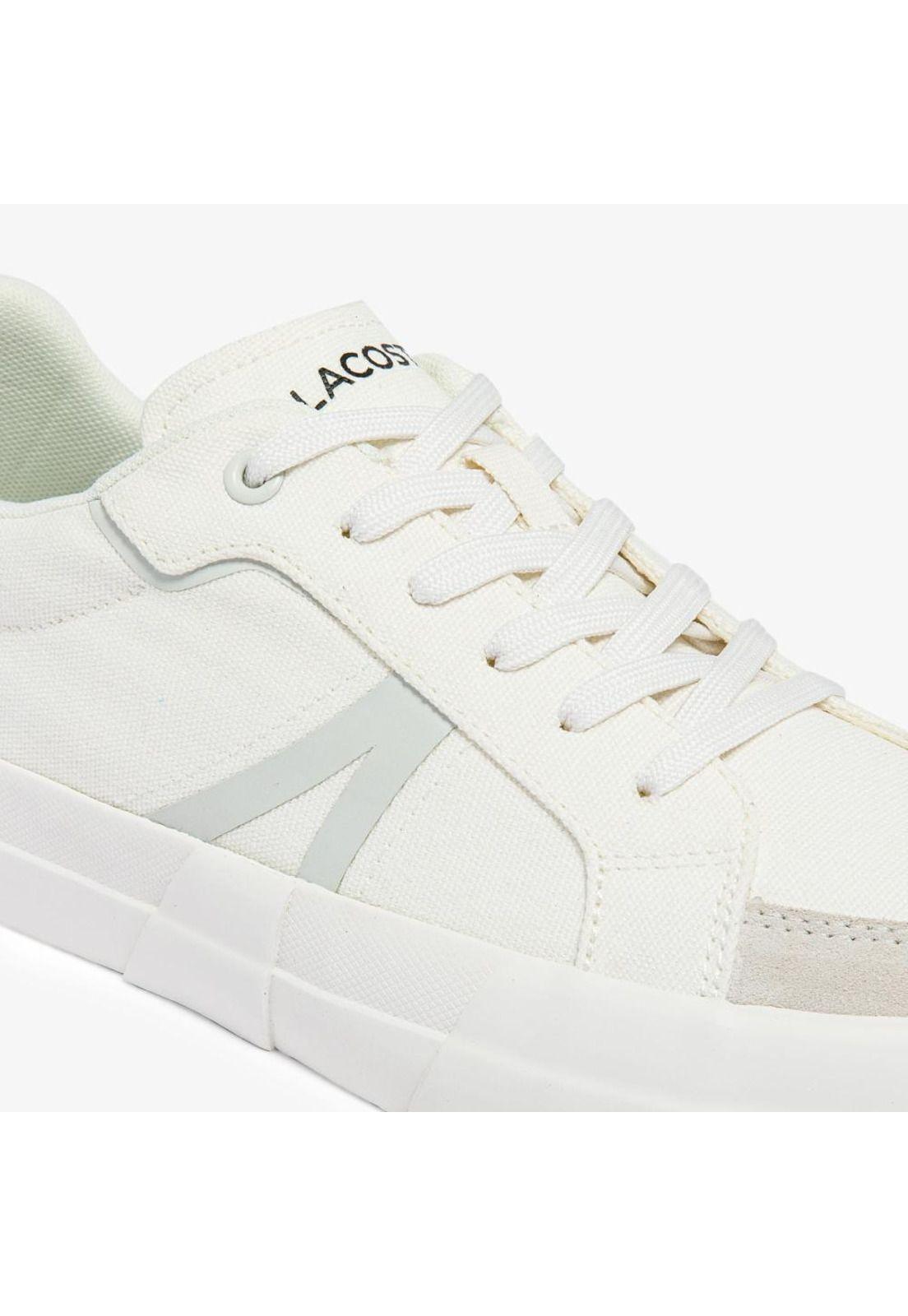 Zapatilla Lacoste L004 Hombre Blanco-5