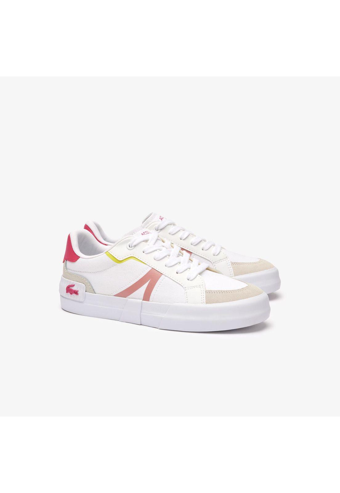 Zapatilla Lacoste L004  Mujer Blanco-2