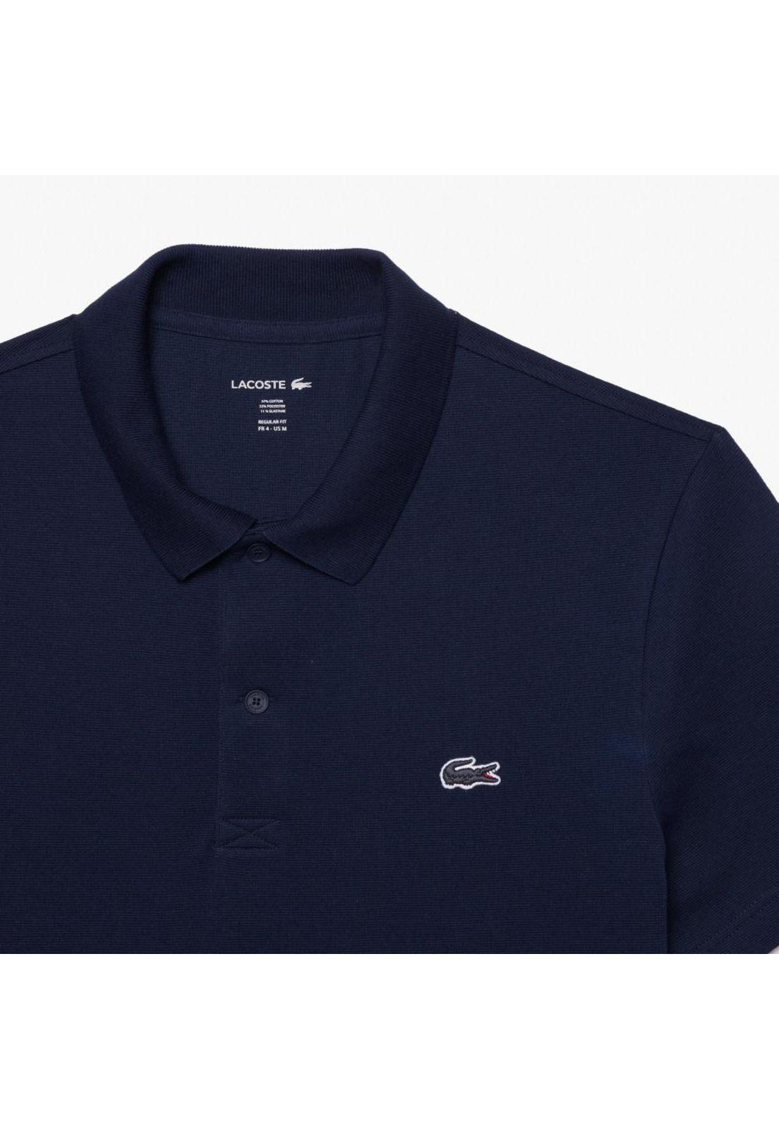 Polera Polo Lacoste DH5522 Hombre Azul marino-3