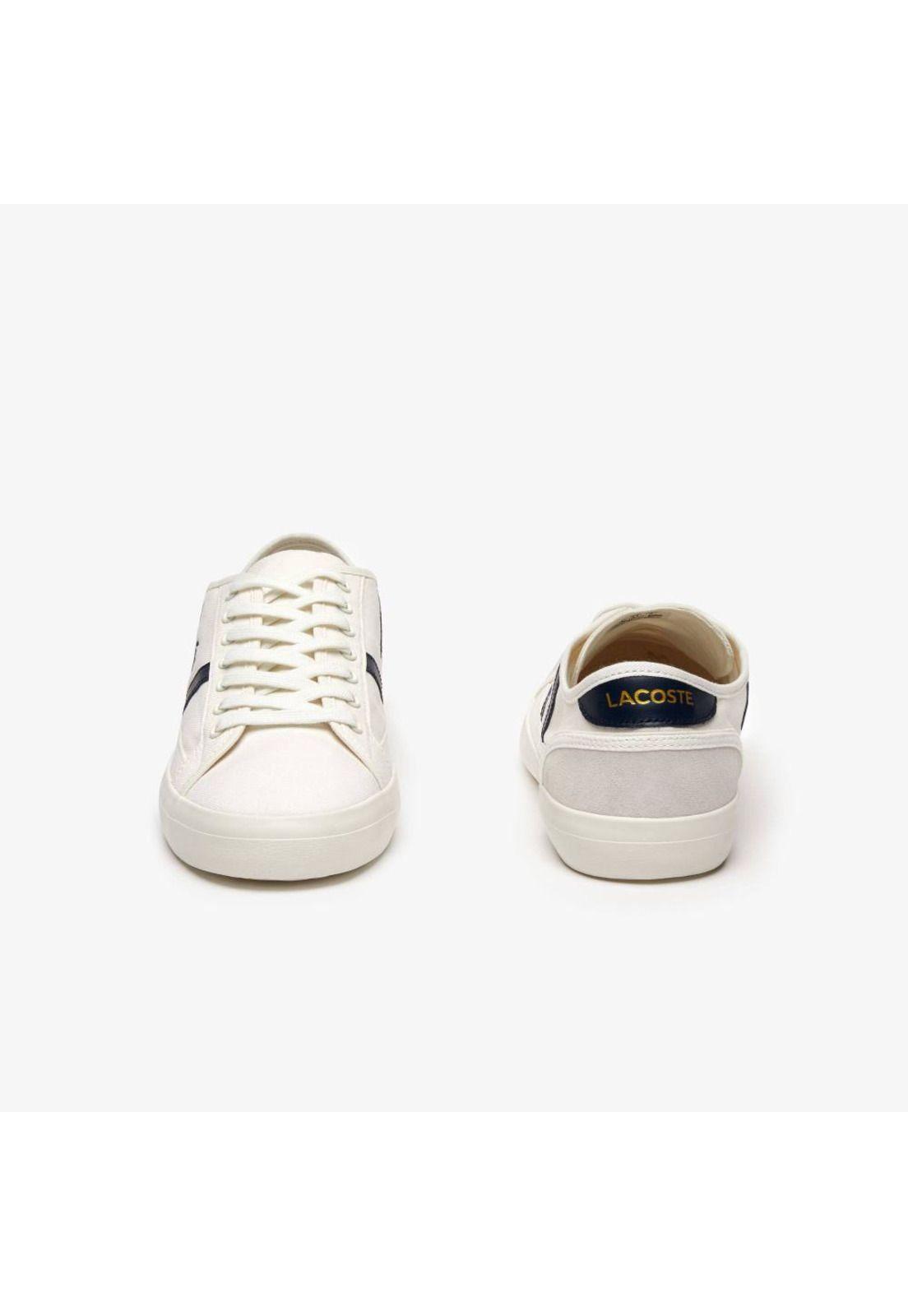 Zapatilla Urbana Lacoste  Hombre Blanco-4