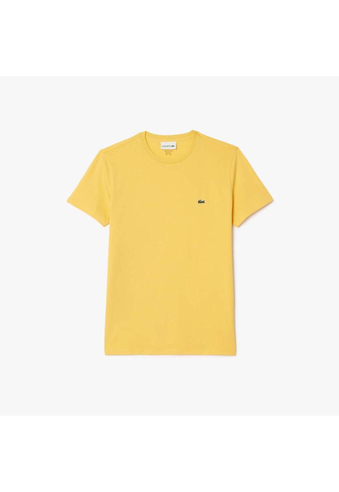Polera Lacoste TH6709 Hombre Amarillo-2