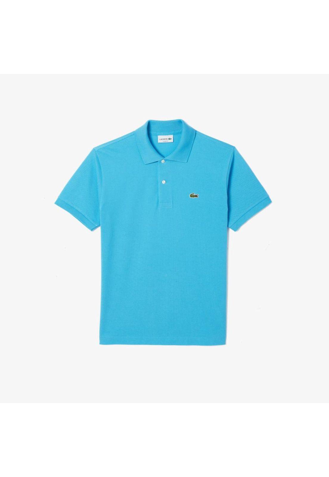 Polera Polo Hombre Lacoste L1212 Celeste-2