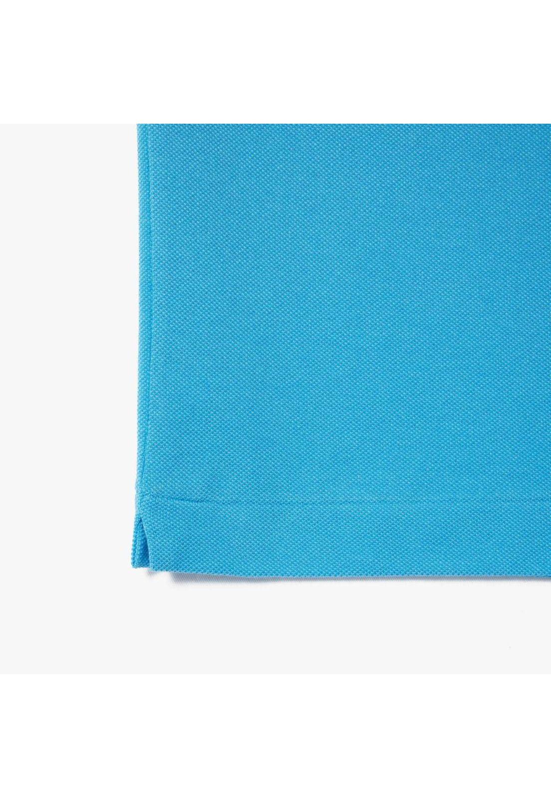 Polera Polo Hombre Lacoste L1212 Celeste-3