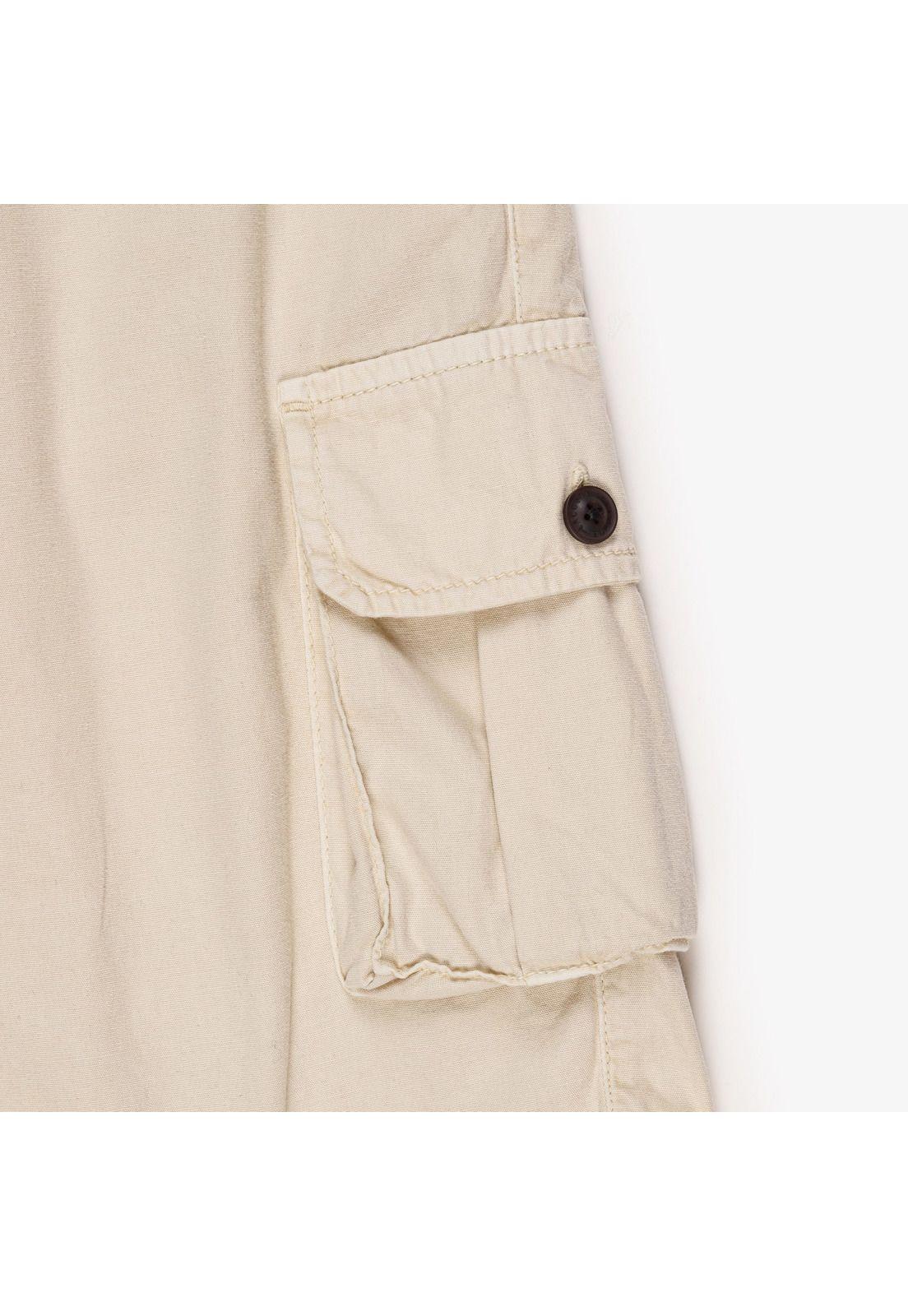 Bermuda Lacoste FH4613 Hombre Beige-1