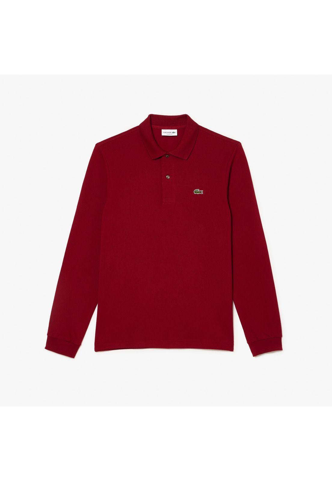 Polera Polo L1312 Lacoste Hombre Rojo-1