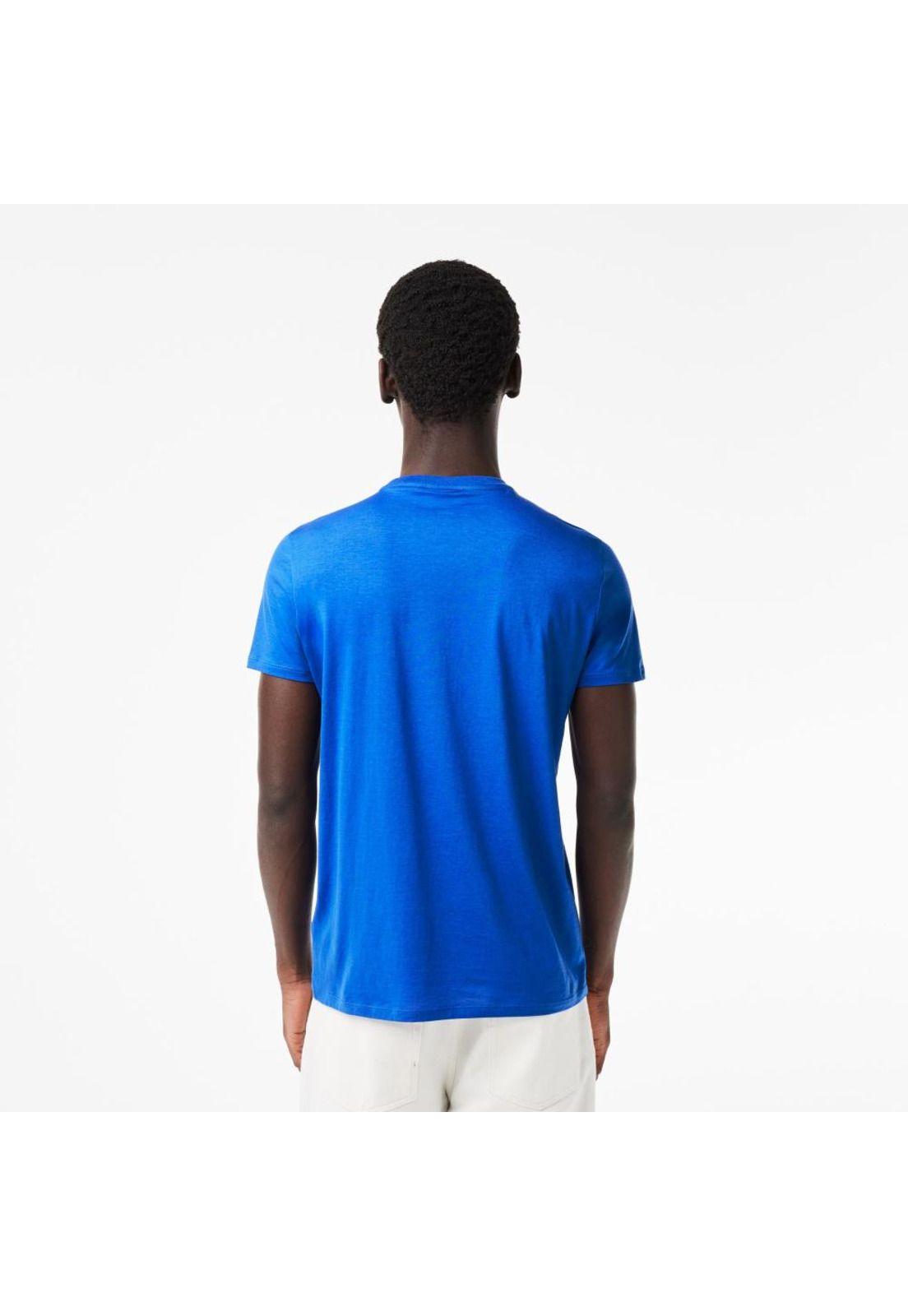 Polera Lacoste Hombre TH6709 Azul-1