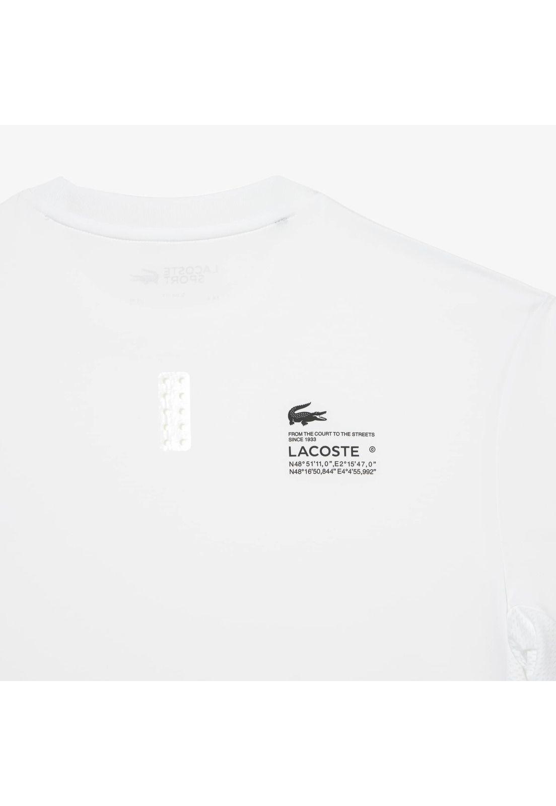 Polera  Lacoste TH5207 Hombre Blanco-3