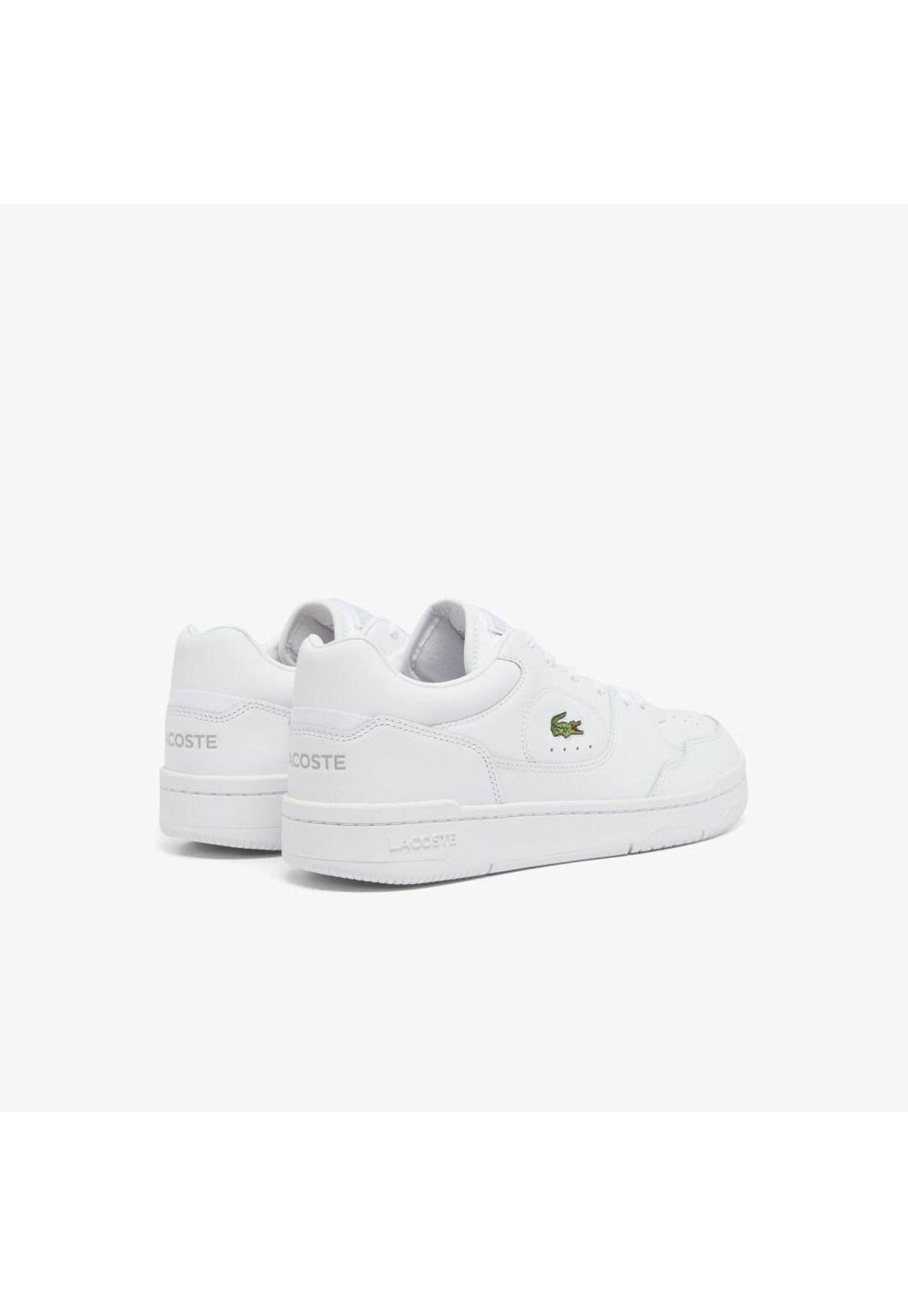 Zapatilla Urbana Hombre Cuero Linedrive Lacoste Blanco-2