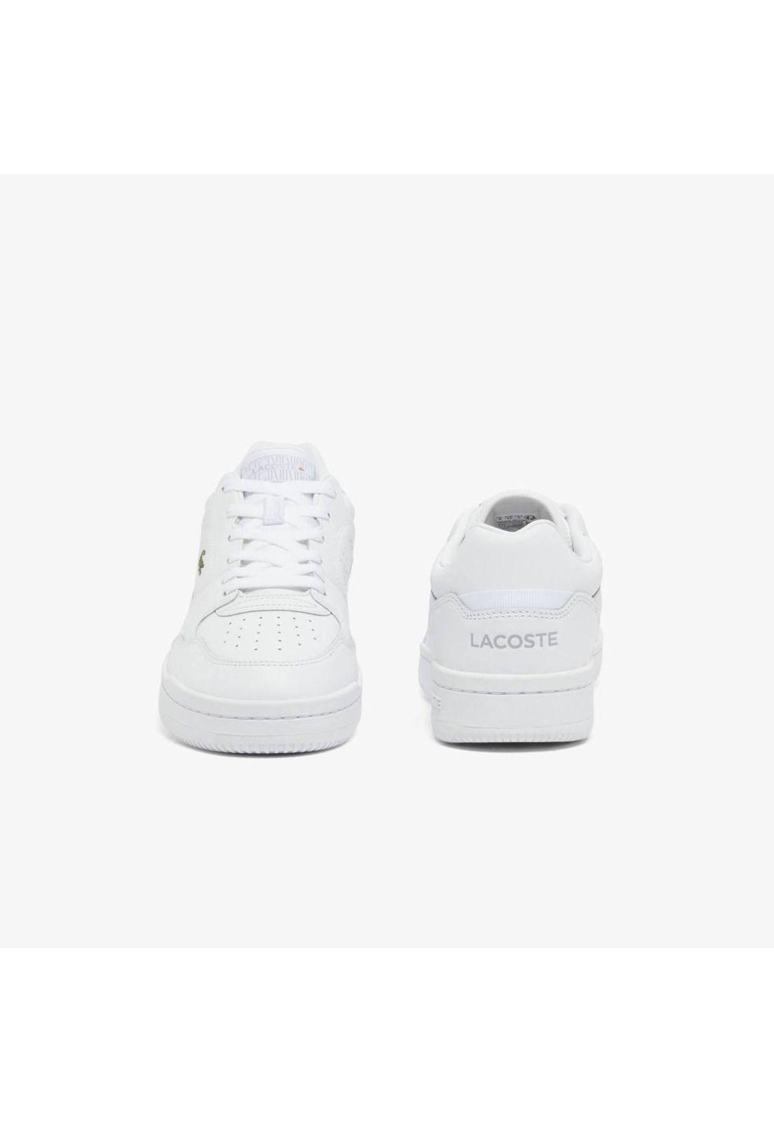 Zapatilla Urbana Hombre Cuero Linedrive Lacoste Blanco-4