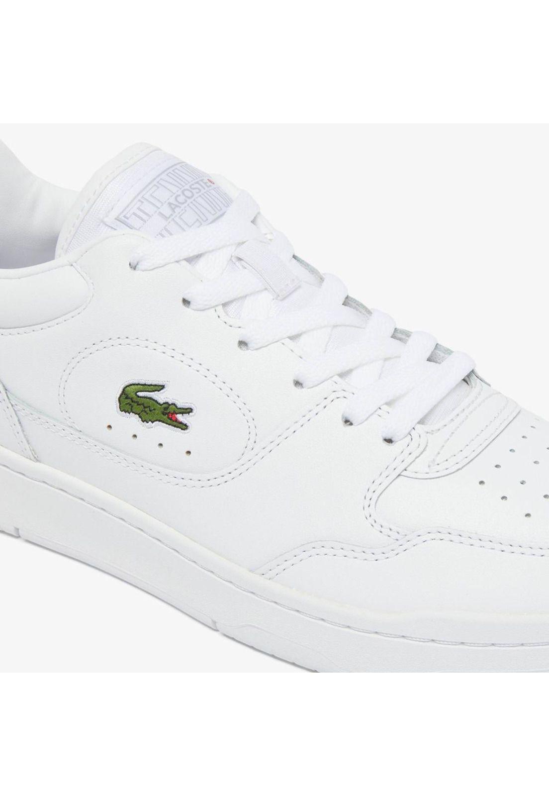 Zapatilla Urbana Hombre Cuero Linedrive Lacoste Blanco-5