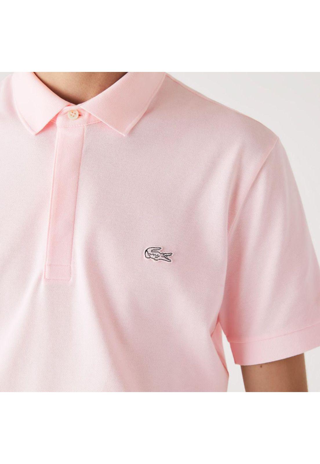 Polera Polo Lacoste PH5522 Hombre Rosa-3
