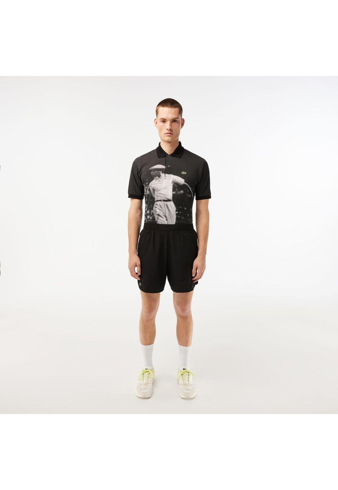 Short Lacoste GH521 Hombre Negro-0