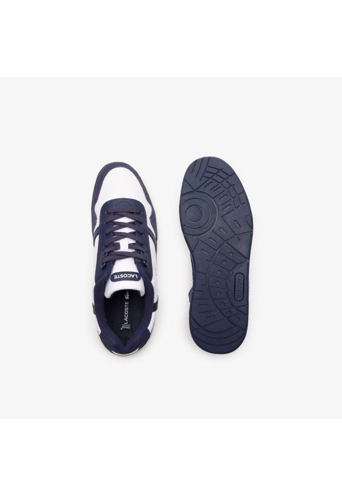 Zapatilla Lacoste T-Clip Trainers Hombre Blanco-3