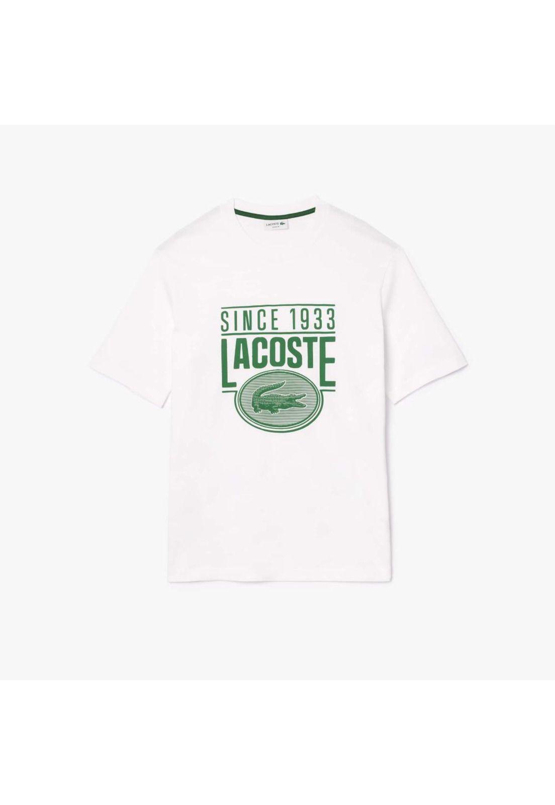 Polera  Lacoste TH7315 Hombre Blanco-3