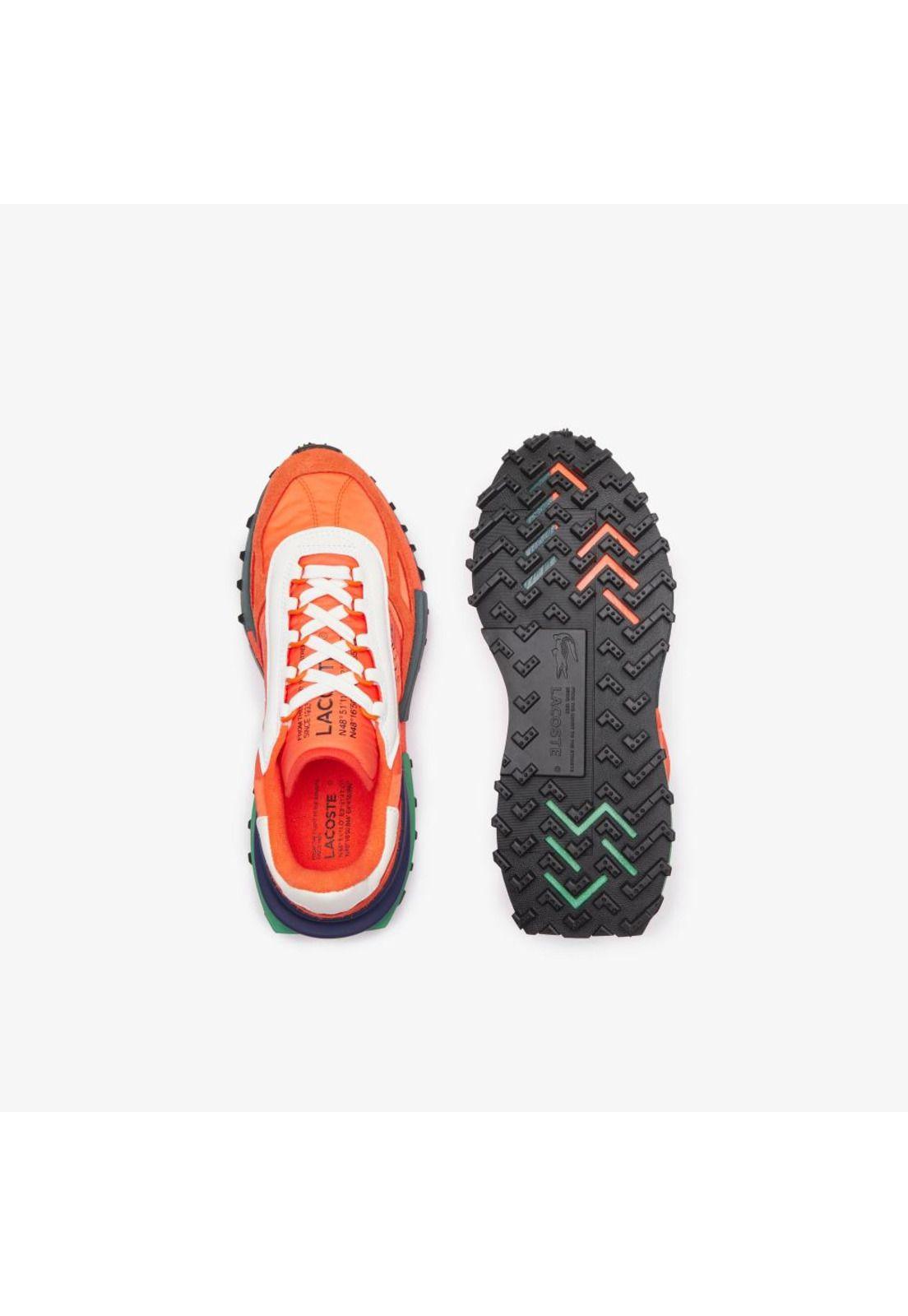 Zapatilla Lacoste Elite Active Hombre Naranja-3