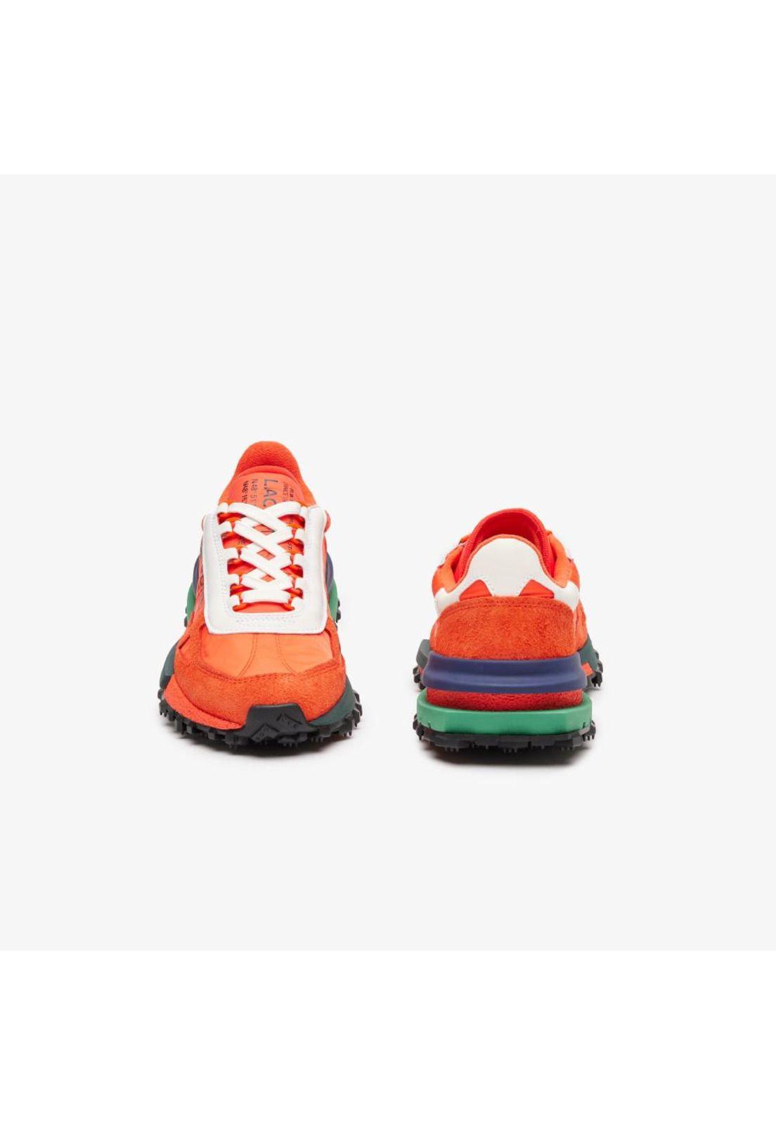 Zapatilla Lacoste Elite Active Hombre Naranja-4