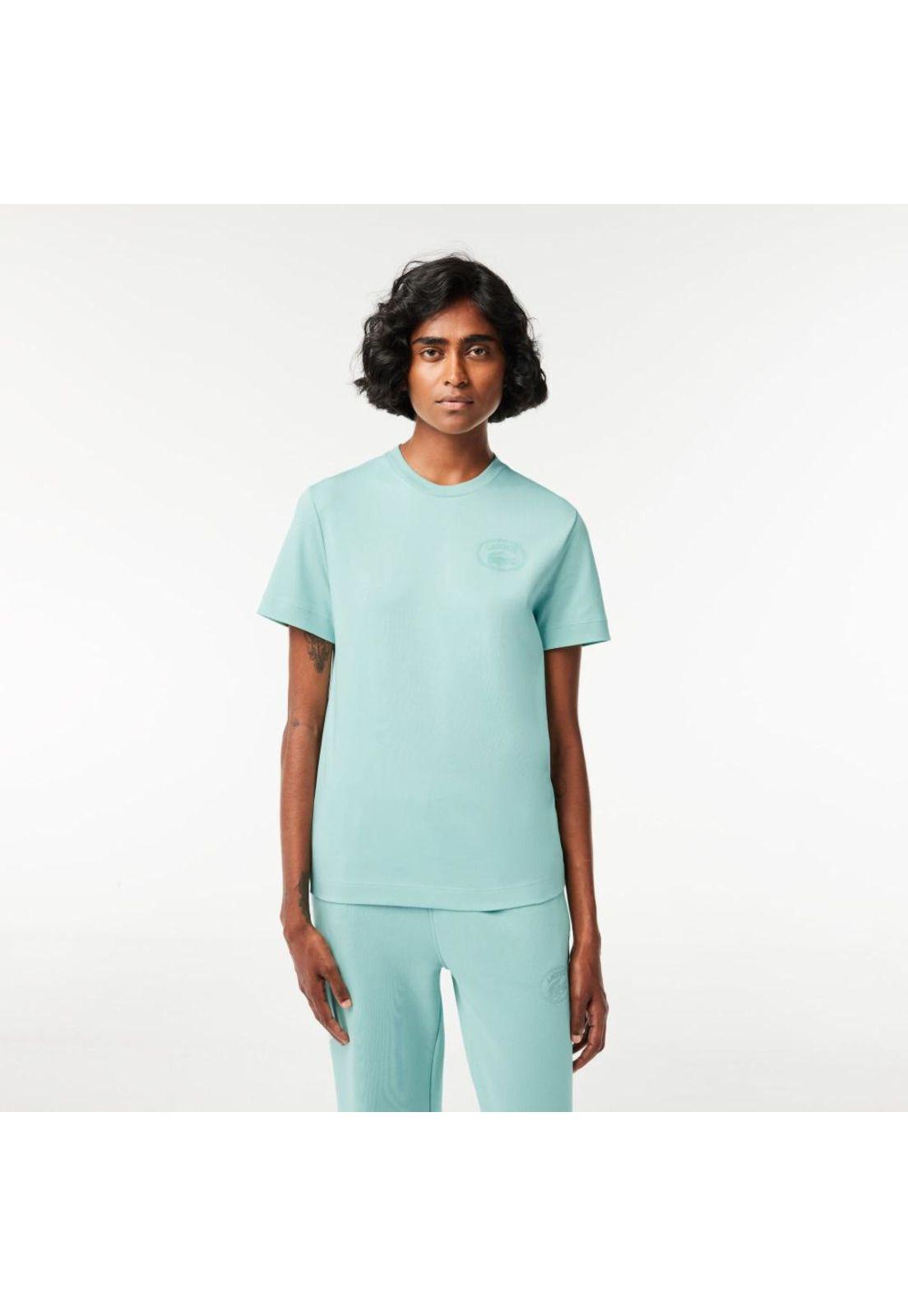 Polera Lacoste TF0854 Mujer Verde-1