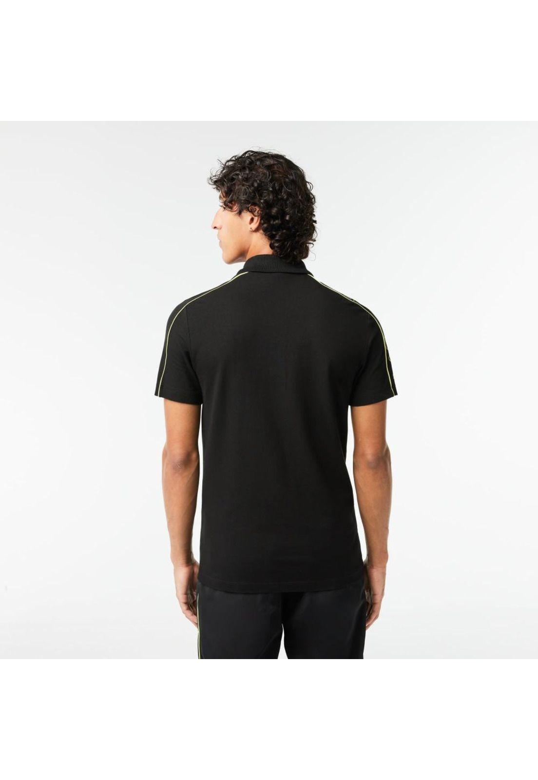 Polera Polo Lacoste PH1426 Hombre Negro-2