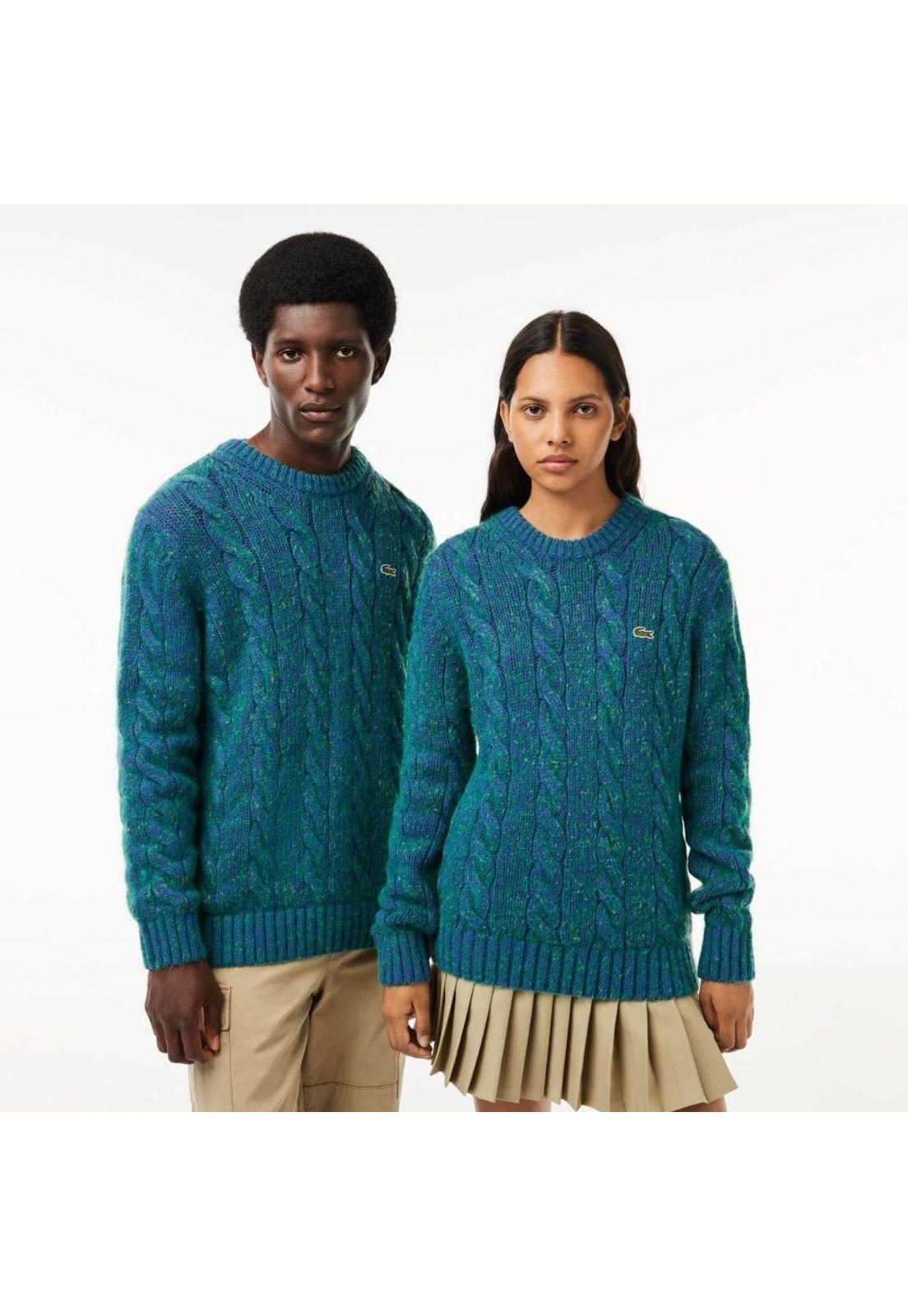 Sweater Lacoste AH0820 Hombre Celeste-0