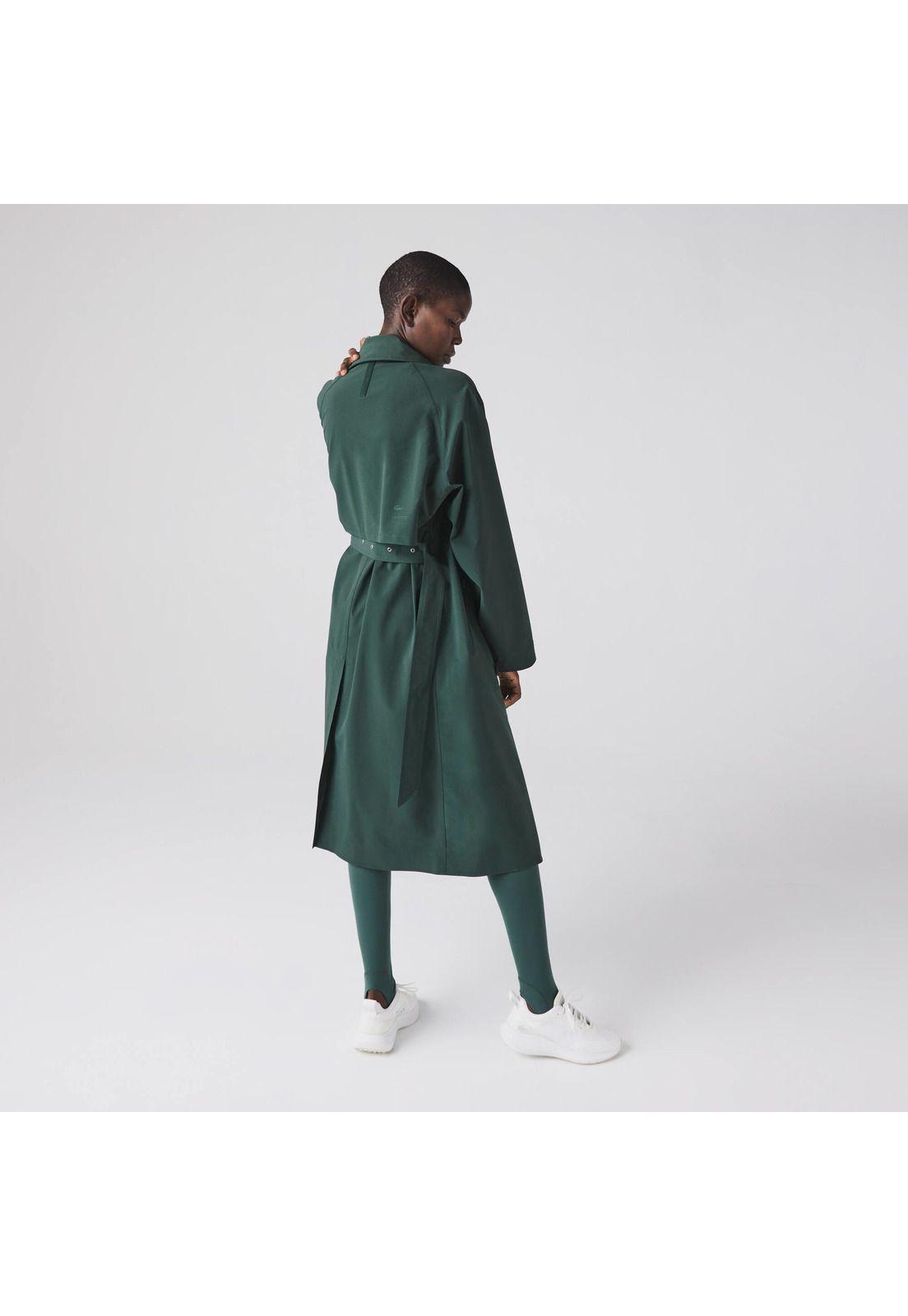 Parka Lacoste Bf0022 Mujer Verde-1