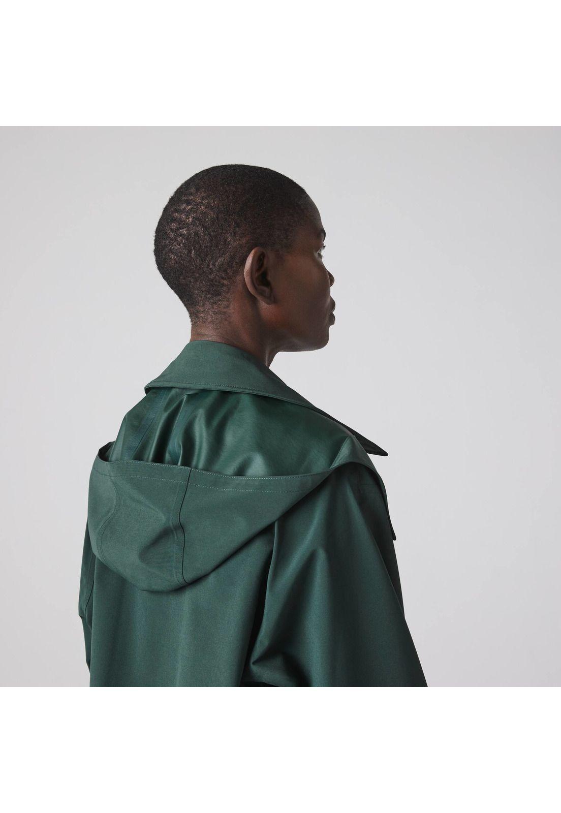 Parka Lacoste Bf0022 Mujer Verde-2