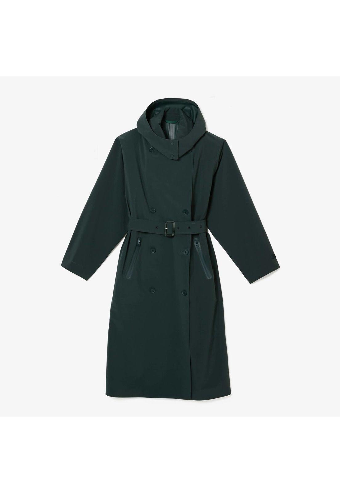 Parka Lacoste Bf0022 Mujer Verde-3