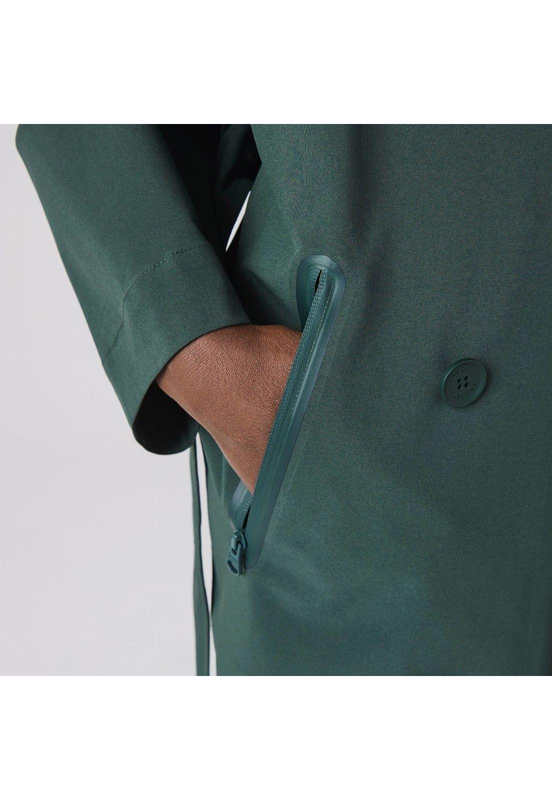 Parka Lacoste Bf0022 Mujer Verde-4