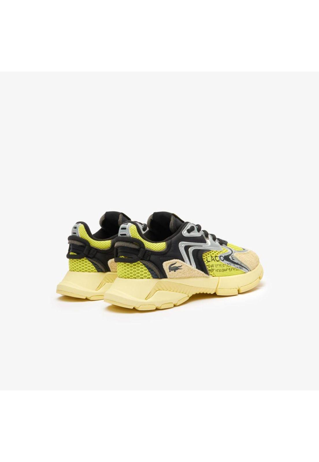 Zapatilla Urbana L003 neo Lacoste Mujer Amarillo-2