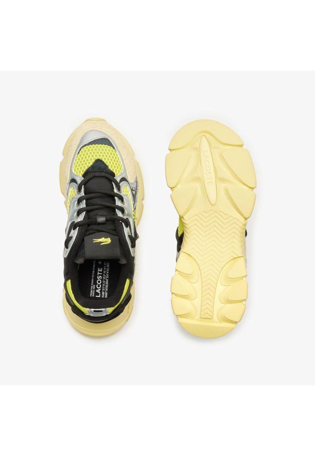 Zapatilla Urbana L003 neo Lacoste Mujer Amarillo-3
