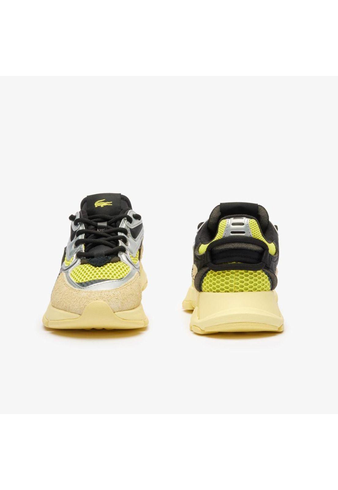 Zapatilla Urbana L003 neo Lacoste Mujer Amarillo-4
