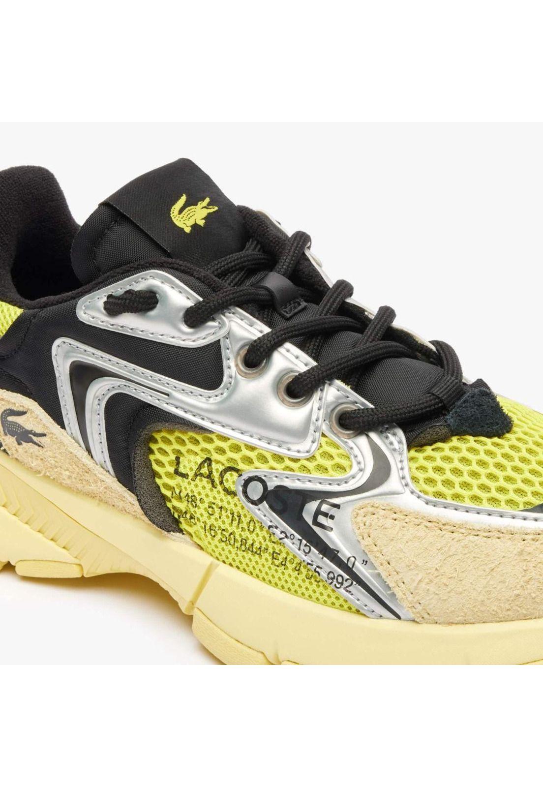 Zapatilla Urbana L003 neo Lacoste Mujer Amarillo-5