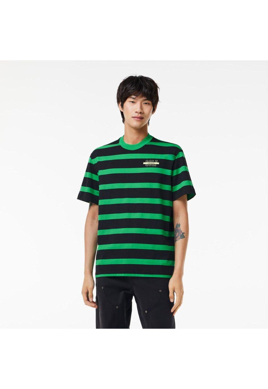 Polera Lacoste TH148 Hombre Negro-0