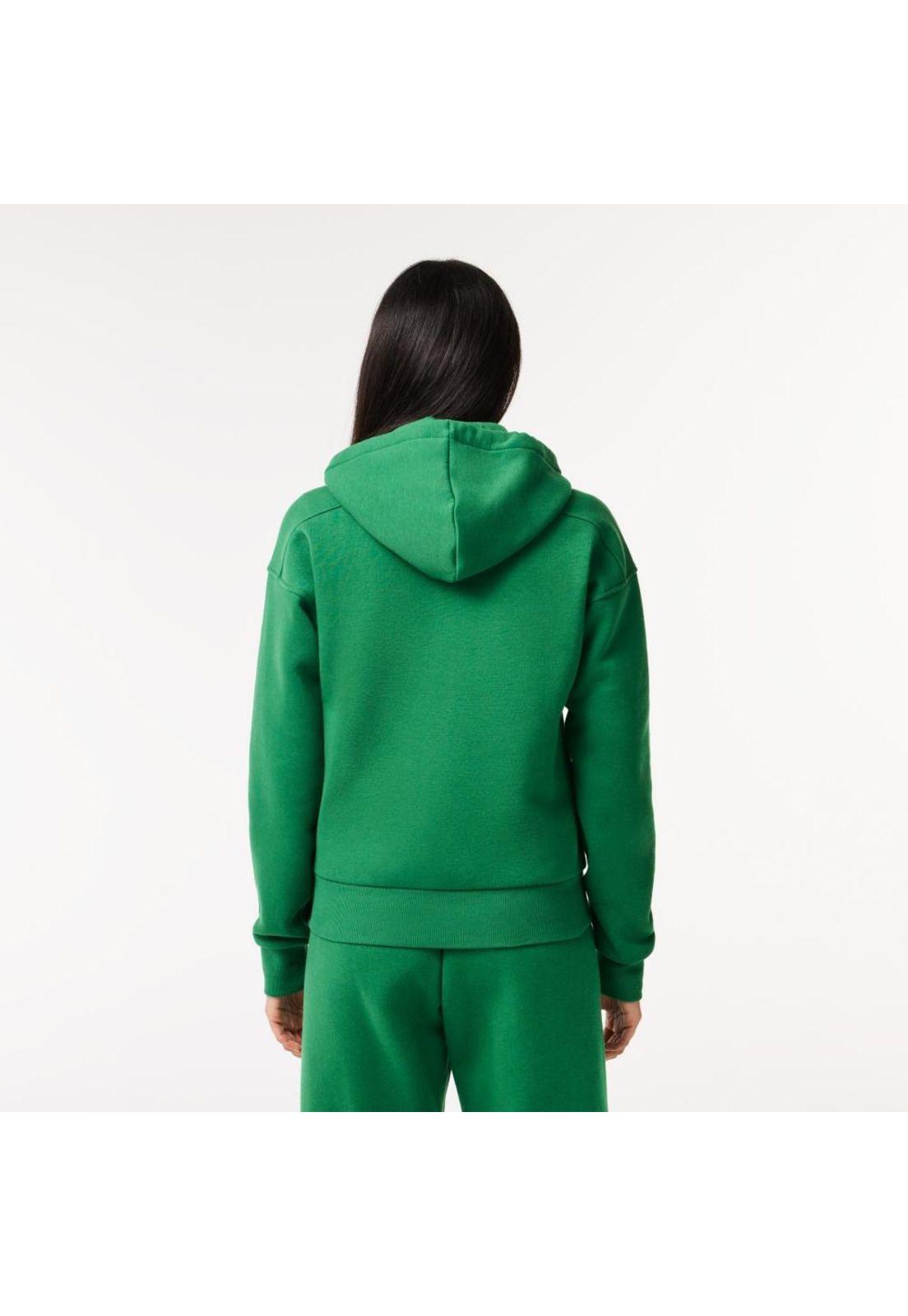 Poleron Lacoste SF1877 Mujer Verde-2