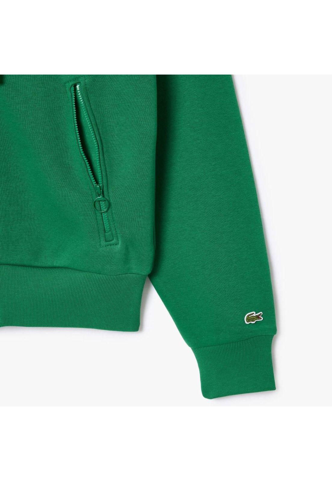 Poleron Lacoste SF1877 Mujer Verde-3