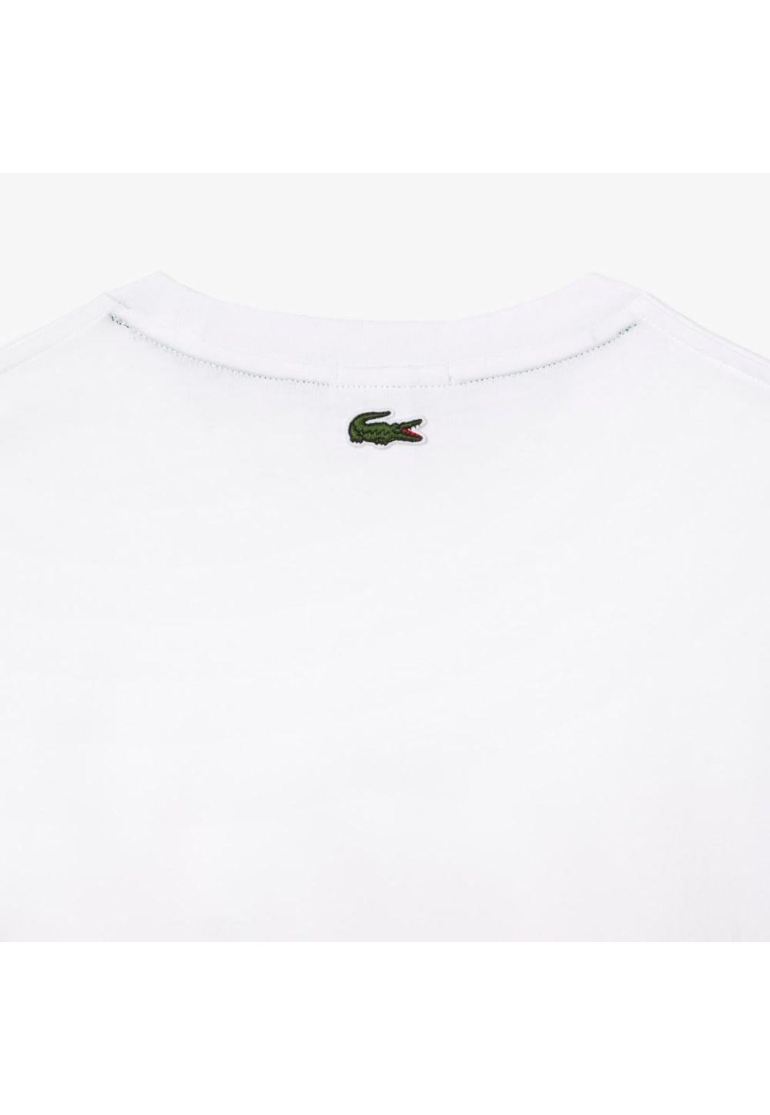 Polera Lacoste TH1218 Hombre Blanco-3