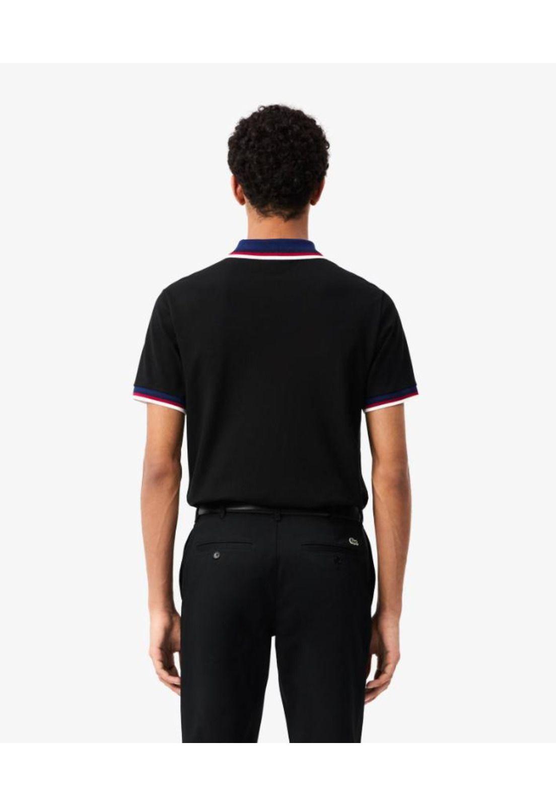 Polera Polo Lacoste PH3461 Hombre Negro-1