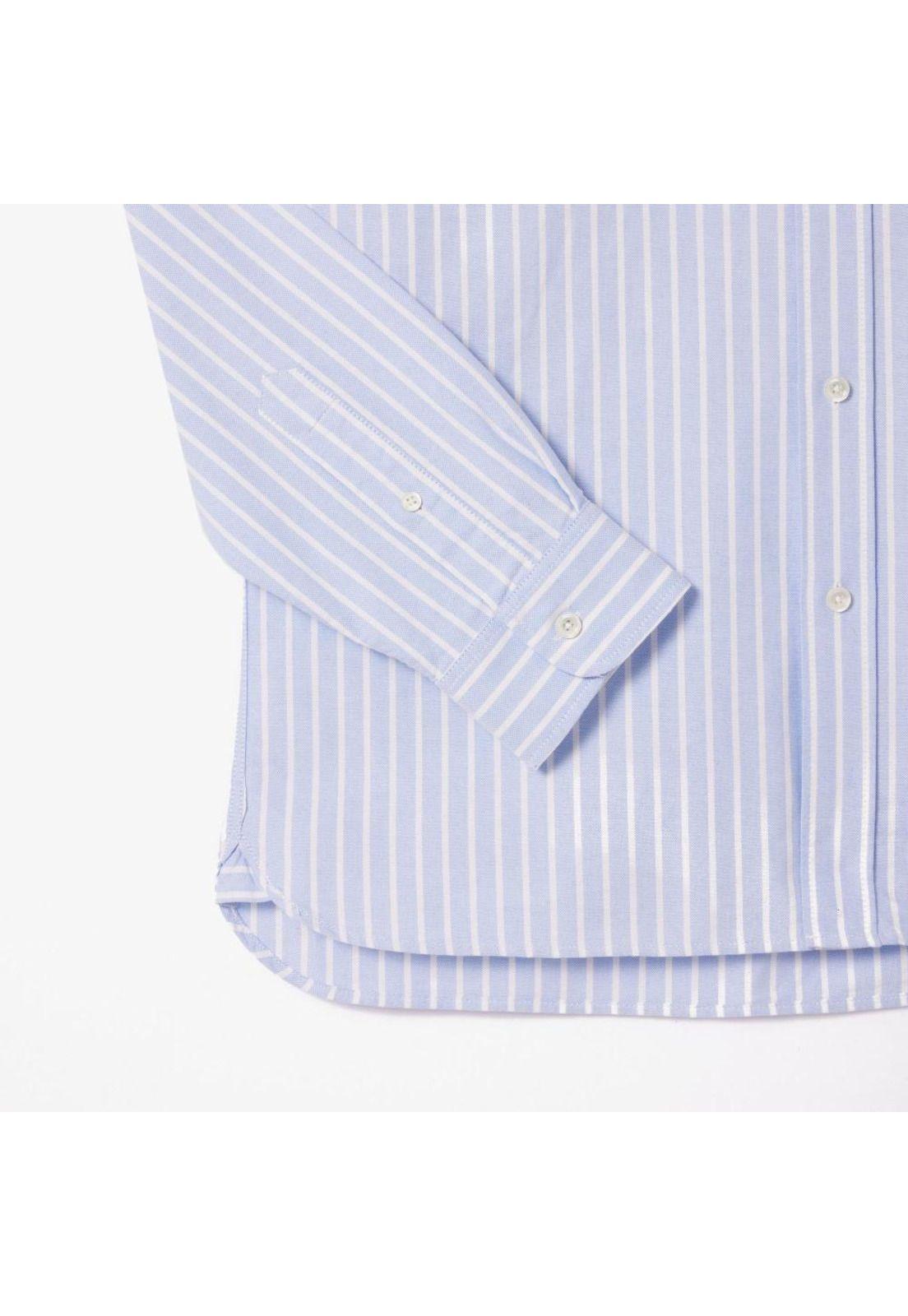 Camisa Lacoste CH7610 Hombre Celeste-3