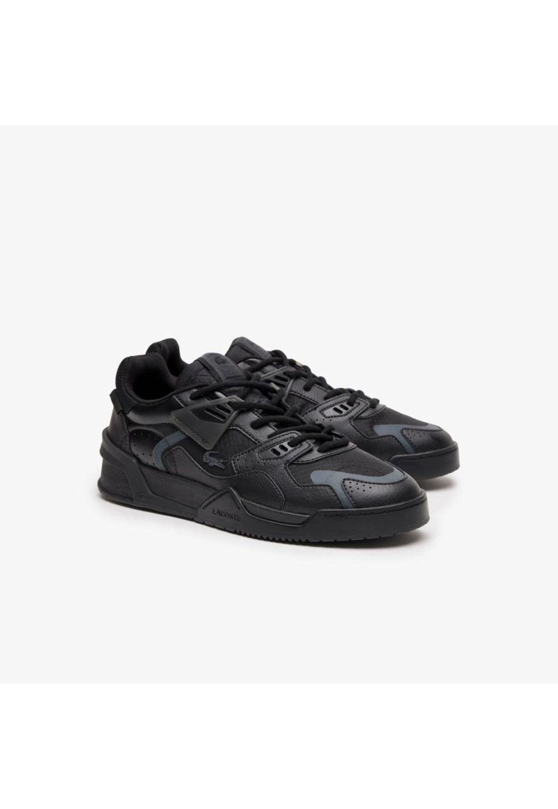 Zapatilla Urbana Lacoste Lt court 125   Hombre Negro-1
