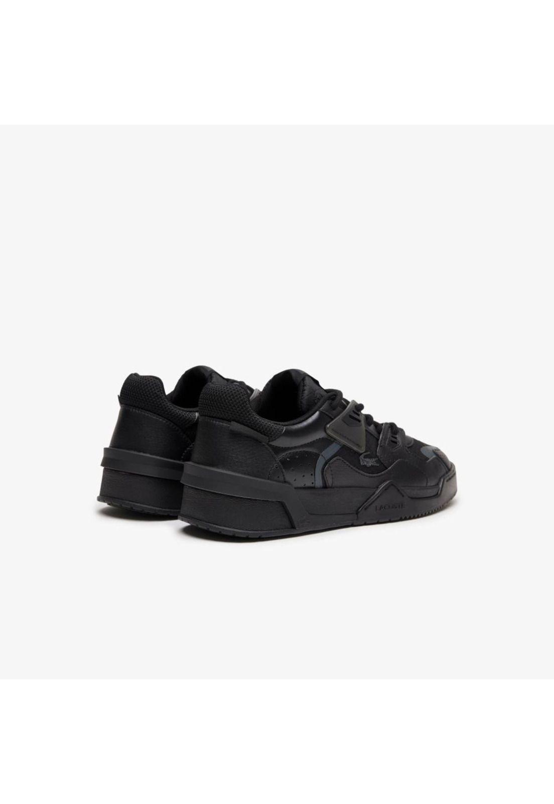 Zapatilla Urbana Lacoste Lt court 125   Hombre Negro-2