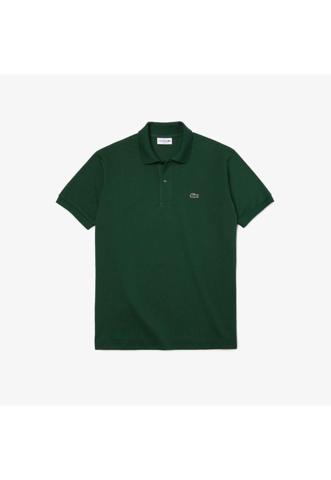 Polera Polo Lacoste L1212 Hombre Verde-1